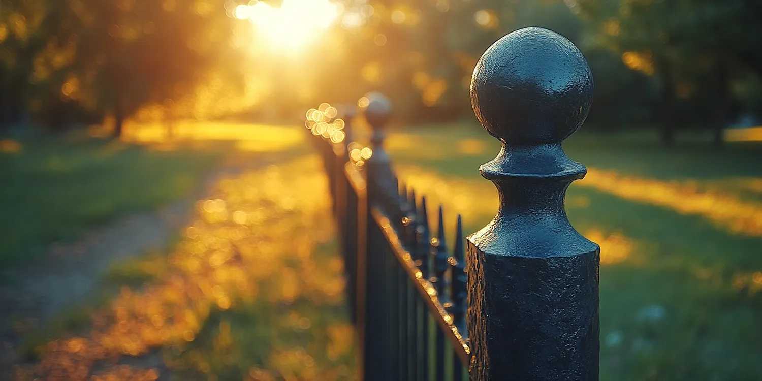 Alu Zäune aus Polen mit Montage