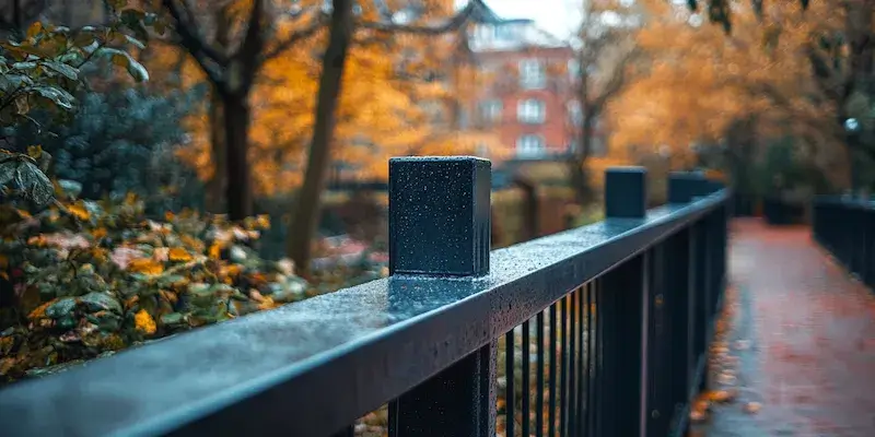 Gartenzaun Metall Polen