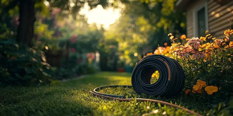 Jak zrobić wieszak na wąż ogrodowy?