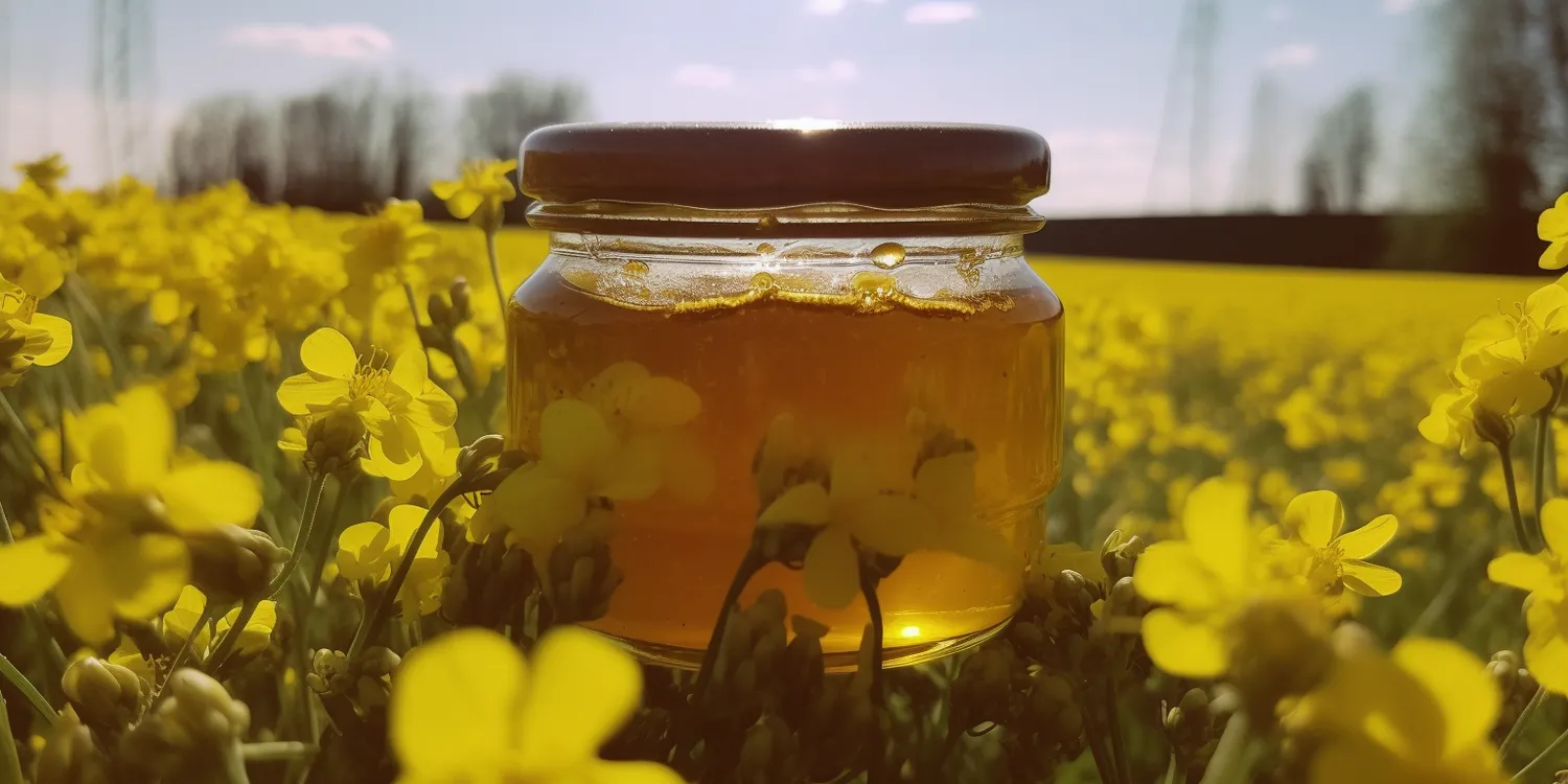Miód rzepakowy jak wygląda?